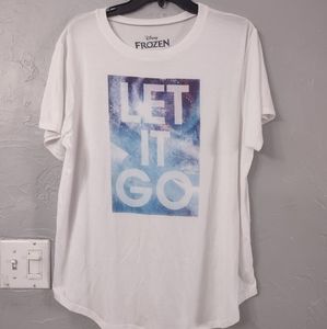 Disney Frozen shirt blouse for women size XXL good 20 inch of arm to arm check.